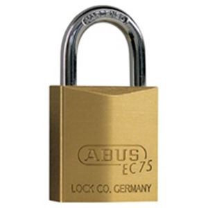 まとめ）ABUS 南京錠 30mm EC75-30【×3セット】 お得な業務用セット