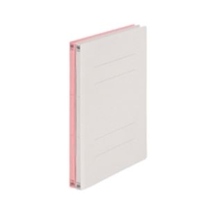 (業務用5セット) プラス フラットファイル/紙バインダー 【B4/2穴 10冊入り】 011N 桃 送料無料の通販は