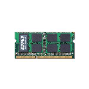 バッファロー 法人向け PC パソコン 3-12800 DDR3 1600MHz 240Pin SDRAM S.O.DIMM 4GB MV-D3N1600-4G 1枚 送料無料