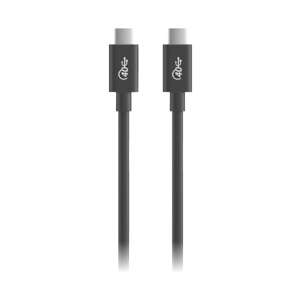 USB4 C-Cケーブル 配線 0.8m USB4-CC5P08BK 送料無料