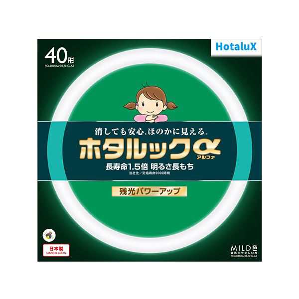 （まとめ） ホタルクス（NEC） 環形蛍光ランプホタルックα MILD 40形 昼白色 FCL40ENM／38-SHG-A2 1個 【×5セット】 送料無料