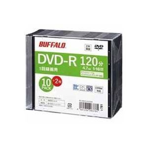 【まとめ】 BUFFALO 録画用DVD-R 12枚 RO-DR47V-012CWZ 【×5セット】 送料無料