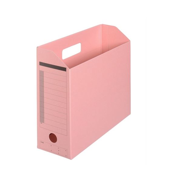ボックスファイルFL-051BF A4Eピンク10個 ピンク色のA4サイズのボックスファイル10個セット フェミニンなフラワーピンクでオフィスを華やかに彩る、使い勝手抜群のファイルセット 送料無料 5,209円