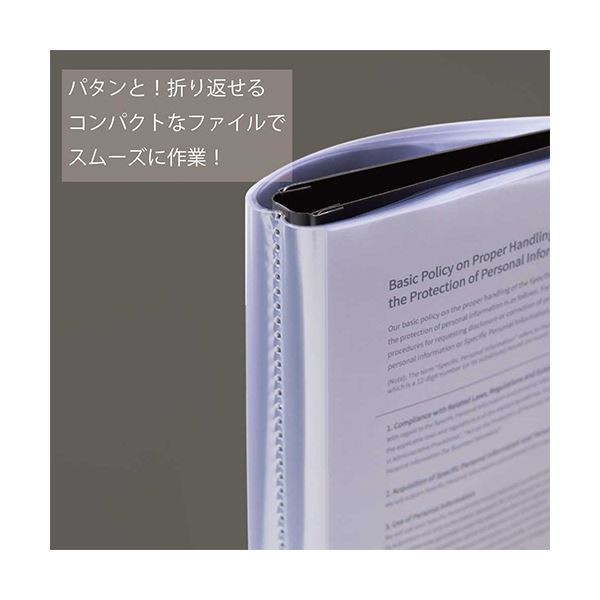 まとめ） キングジム カラーセレクションクリアーファイル パタント A4