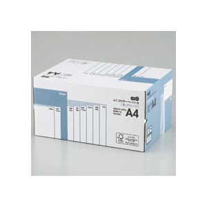 （まとめ） TANOSEE αエコカラーペーパーII A4 グリーン 業務用パック 1箱（5000枚：500枚×10冊） 【×10セット】 緑 送料無料