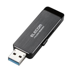 ELECOM（） セキュリティUSB3.0メモリ／4GB／WindowsReadyBoost対応／AES256bit暗号化／ブラック MF-ENU3A04GBK 黒 送料無料