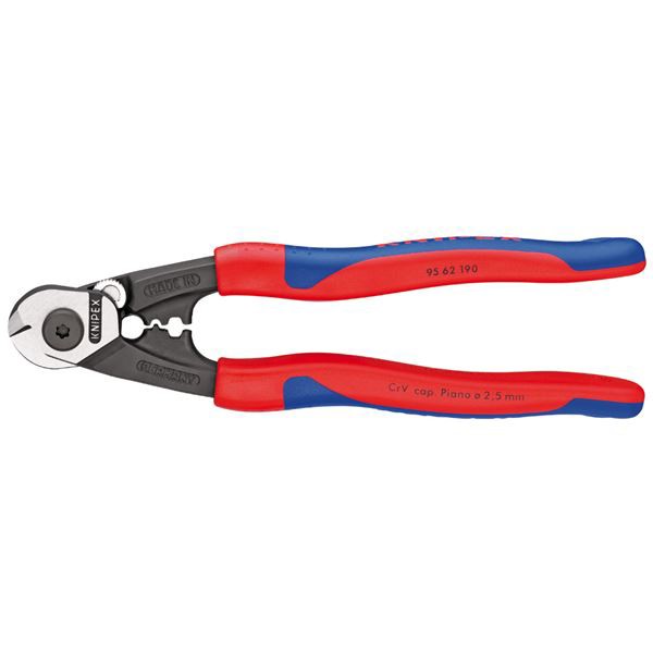 KNIPEX（クニペックス）9562-190 ワイヤーロープカッター （SB） 送料無料