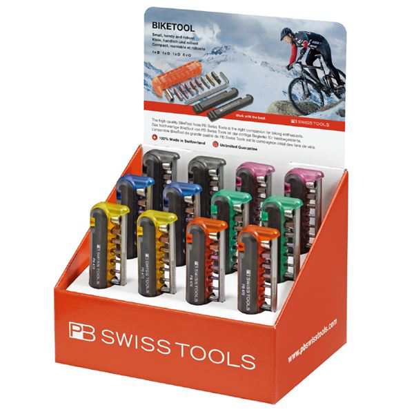 PB SWISS TOOLS 470POSCOL バイクツールディスプレイセット（6色） 送料無料