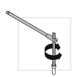 PB SWISS TOOLS 1204-4.5 スライド式六角棒レンチ パワフルな操作感