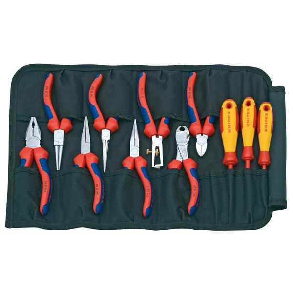 KNIPEX（クニペックス）001941 ツールロールセット プロフェッショナルエレクトロニクステクニシャンのための革新的なツールセット 電気