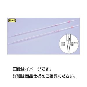 まとめ）メスピペット(先端目盛) 容量10ml ガラス製 【×10セット