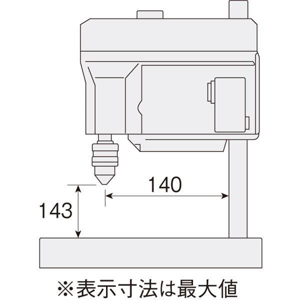 【ホーザン】デスク (テーブル 机) ドリル K-21 送料無料