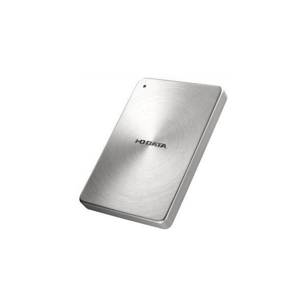 IOデータ USB 3.0／2.0対応 ポータブルハードディスク「カクうす」 2.0TB シルバー HDPX-UTA2.0S 送料無料