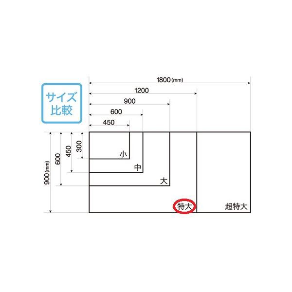 マグエックス マグネット暗線ホワイトボードシート 特大 MSHP-90120-M 白 送料無料