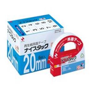 (業務用10セット) ニチバン 両面テープ ナイスタック 【幅20mm×長さ20m】 6個入り NWBB-20 送料無料