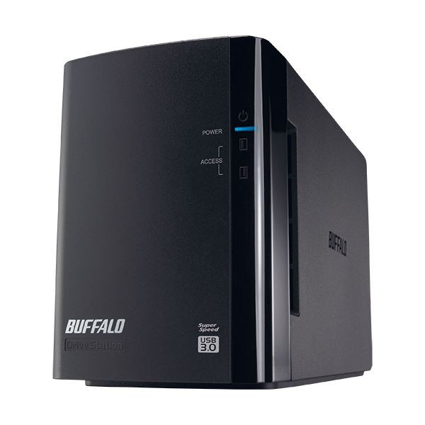 バッファロー ドライブステーションミラーリング機能搭載 外付けHDD USB3.0用 2ドライブ 6TB HD-WL6TU3/R1J 1台 送料無料