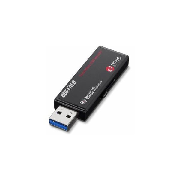 BUFFALO バッファロー USBメモリー USB3.0対応 ウイルスチェックモデル 1年保証モデル 32GB RUF3-HS32GTV 高速データ転送対応 ウイルス検