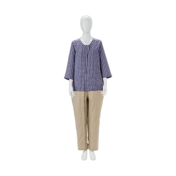 竹虎 フドーねまき D スリーシーズン紺 M 107213 1着 心を込めたケアを叶える、温かさ溢れる介護用エプロン 竹虎 フドーねまき D スリーの通販は