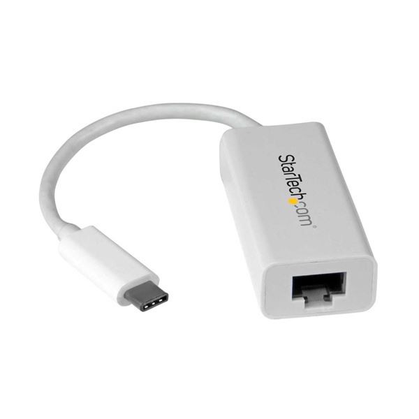 (まとめ）StarTechUSB-C接続ギガビット有線LAN変換アダプタ ホワイト US1GC30W 1個【×3セット】 白 送料無料