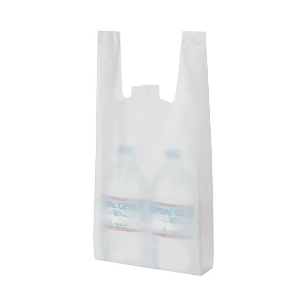 (まとめ) TANOSEE 乳白レジ袋 25号 ヨコ215×タテ480×マチ幅125mm 1パック（100枚） 【×30セット】 送料無料の通販は 20,204円