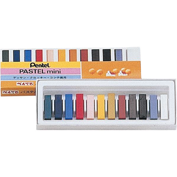 （まとめ）ぺんてるパステル（ミニ）12色【×10セット】 色彩の饗宴 パステルの小宇宙12色、10セット 送料無料 8,119円
