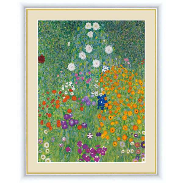 【グスタフ・クリムトの代表作】クリムト展 ウィーンと日本 ■GUSTAV KLIMT（グスタフ クリムト）F6号農家の庭 送料無料