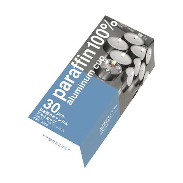 (まとめ) カメヤマ 日本製 国産 のキャンドルアルミカップ 1パック(30個) 【×10セット】 送料無料