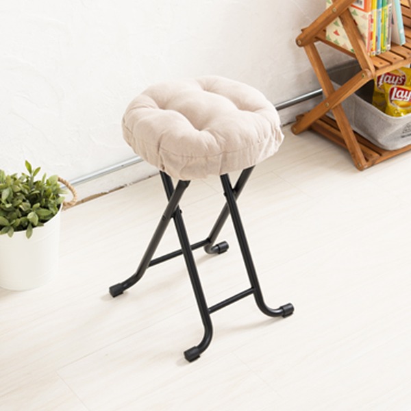 【30個セット】丸椅子 (イス チェア) 座面クッションカバー(ベージュ) 座面カバー/座布団/スツール バーチェア カウンターチェア カバー/の通販は