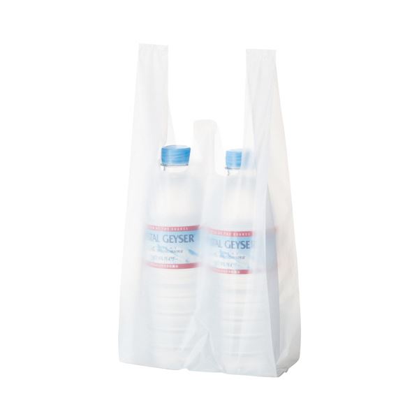 (まとめ）乳白レジ袋 No8 100枚入×60【×3セット】 送料無料の通販は