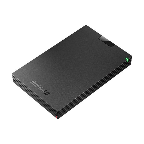 (まとめ）バッファロー MiniStationUSB3.1(Gen.1)対応 ポータブルHDD 1TB ブラック HD-PC パソコン G1.0U3-BBA 1台【×3セット】 黒 送料