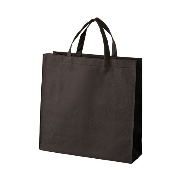 （まとめ） スマートバリュー 不織布手提げバッグ小10枚ブラウンB450J-BR【×10セット】 茶 送料無料の通販は 16,411円