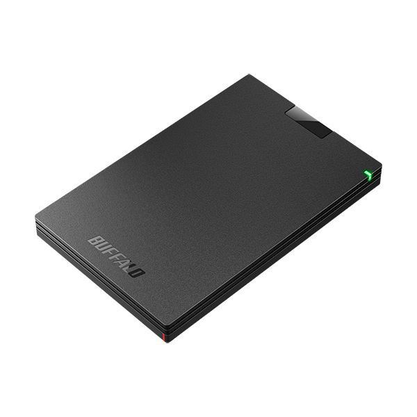 (まとめ）バッファロー MiniStationUSB3.1(Gen.1)対応 ポータブルHDD 500GB ブラック HD-PC パソコン G500U3-BA 1台【×3セット】 黒 送