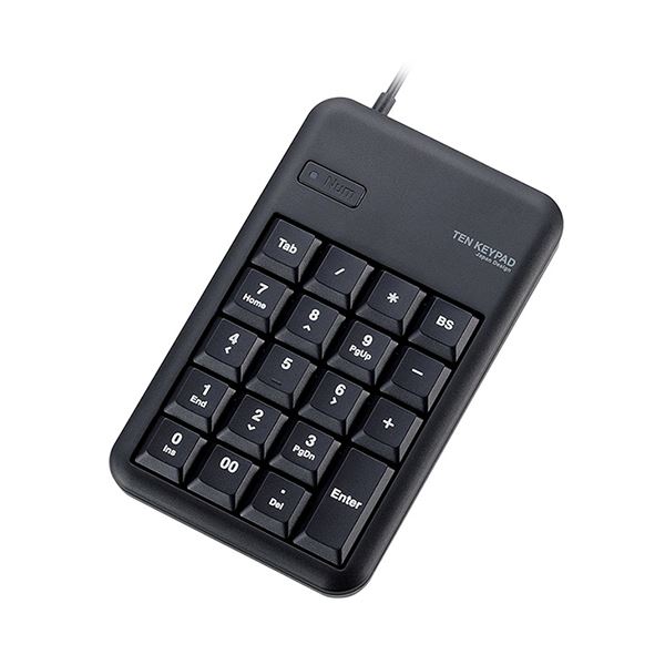 （まとめ）2ポートUSB2.0ハブ付きコンパクトUSBテンキーパッド ブラック TK-TCM014BK 1個【×3セット】 黒 送料無料 14,795円