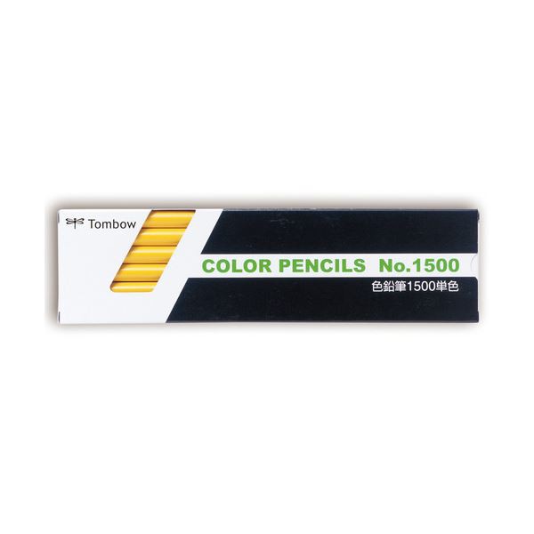 まとめ) トンボ鉛筆 色鉛筆 1500単色 あお1500-15 1箱（12本） 【×30