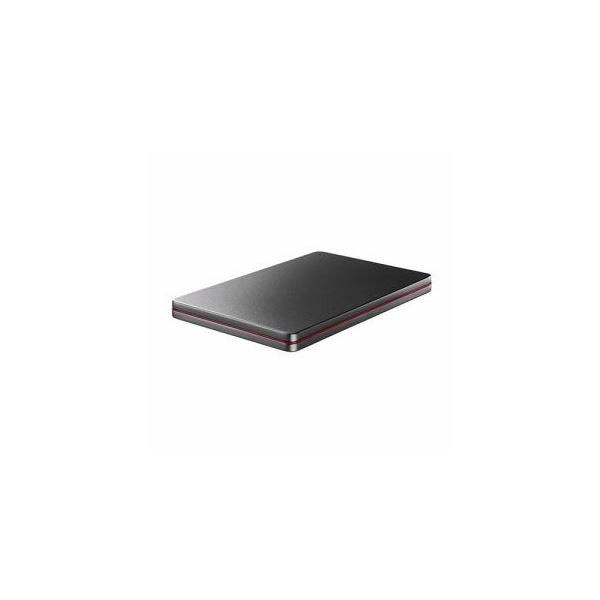 IOデータ USB 3.0／2.0対応 ポータブルハードディスク「カクうす」 Black×Red 1TB HDPX-UTS1K 送料無料