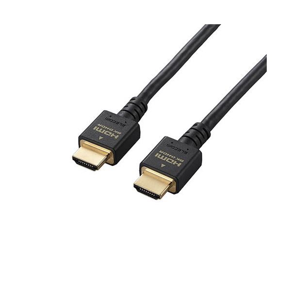 【5個セット】 HDMIケーブル 配線 /HDMI2.1/1.5m/ブラック DH-HD21E15BKX5 黒 送料無料