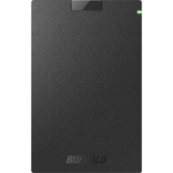 バッファロー ミニステーション USB3.1（Gen.1）対応 ポータブルHDD スタンダードモデル ブラック2TB HD-PC パソコン G2.0U3-GBA 黒 送料