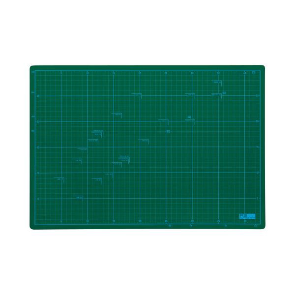 (まとめ) TANOSEE カッターマット A3 320×450mm 1枚 【×10セット】 プロ仕様 パフォーマンス抜群 オフィスツール カッターマット A3サの通販は 13,480円