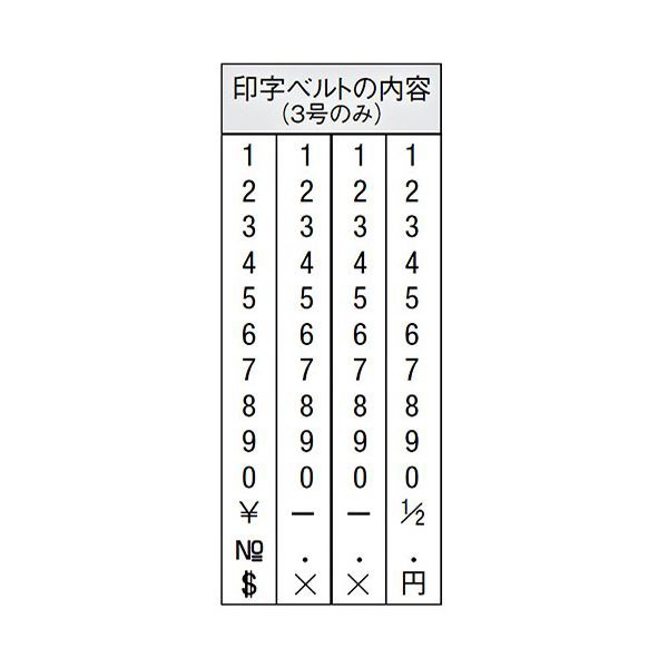 （まとめ） シヤチハタ 回転ゴム印 エルゴグリップ欧文4連 3号 ゴシック体 CF-43G 1個 【×5セット】 送料無料