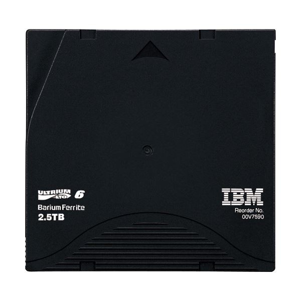 IBM LTO Ultrium6データカートリッジ 2.5TB/6.25TB 00V7590 1セット（5巻） 高容量データ保管の最先端 2.5TBから6.25TBまでのIBM LTO Ult