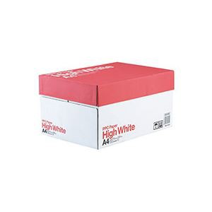 （まとめ）PPC パソコン PAPER High WhiteA4 1箱(5000枚:500枚×10冊) 【×2セット】 送料無料