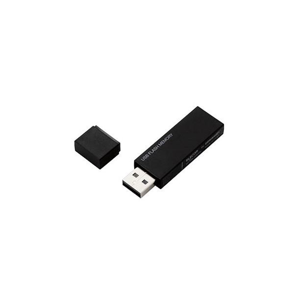 【5個セット】 USBメモリー/USB2.0対応/セキュリティ機能対応/16GB/ブラック MF-MSU2B16GBKX5 黒 送料無料