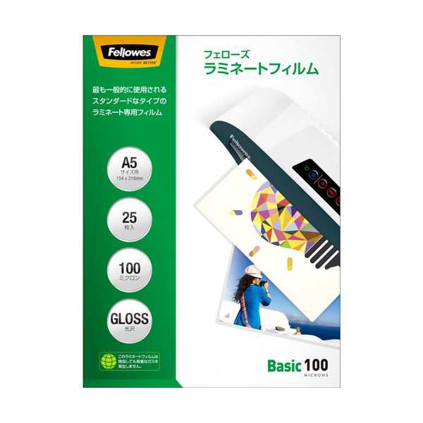 (まとめ) フェローズ ラミネートフィルム A5100μ 5848601 1パック(25枚) 【×30セット】 送料無料