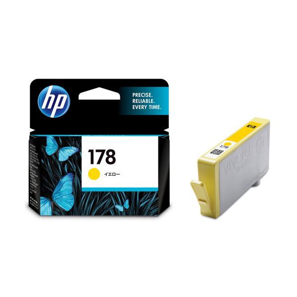 (まとめ) HP178 インクカートリッジ イエロー CB320HJ 1個 【×10セット】 黄 鮮やかな黄色のインクカートリッジ、卓越した品質の純正イの通販は 17,637円