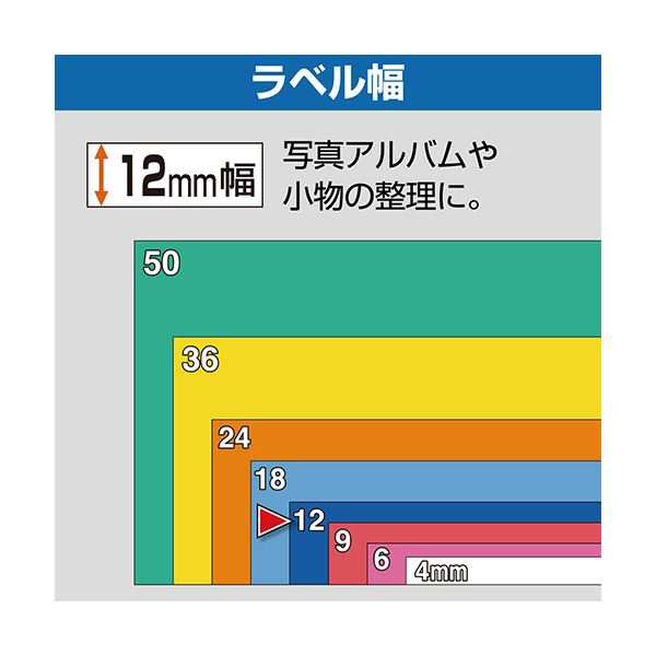 まとめ) キングジム テプラ PROテープカートリッジ キレイにはがせる