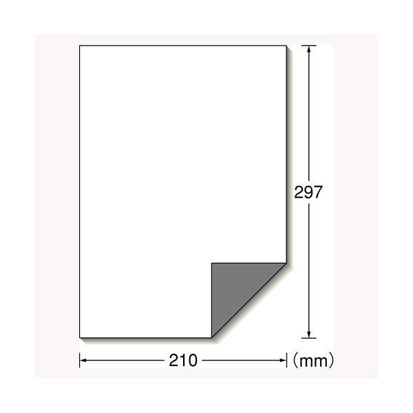 エーワン ラベルシール プリンタ兼用 白修正 1面 50枚入 下地がかくせ