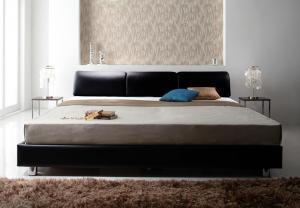 モダンデザインベッド マルチラススーパースプリングマットレス付き キング(SS+S) 組立設置付 組立設置付 マルチラススーパースプリングマットレス付き キング(SS+S) 送料無料の通販は 185,828円