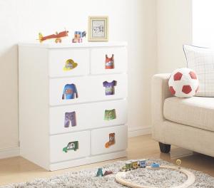 子供用収納 小さいうちからお片付けの習慣が身に付く知育チェスト mapache マパーチェ 6杯タイプ 男の子向け 6杯タイプ 男の子向け 送料無料の通販は