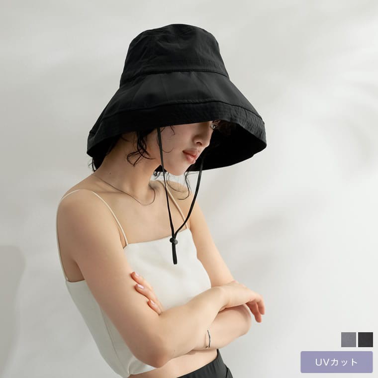 item_138877_[99.9％UVカット]ツバ広ハット