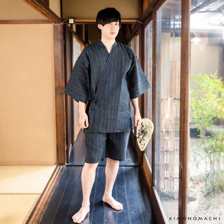 No.09「黒藍縞」